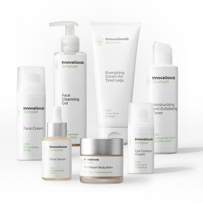 Pack de Rutina Facial y Corporal CBD InnovaGoods
