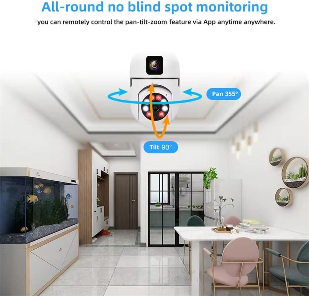 Cámara Inteligente para Interiores 1080P – Seguridad y Monitoreo en Tiempo Real