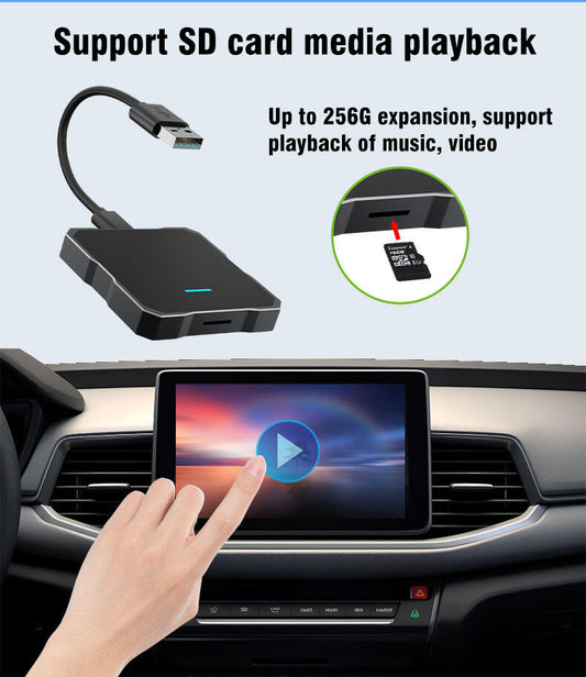 CarPlay Sin Cable Vehículos Función CarPlay Android & iOS