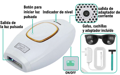 Depiladora láser