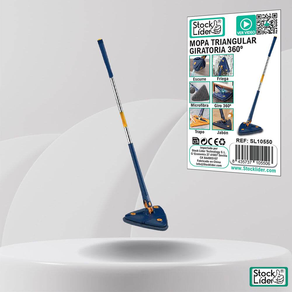 Mopa triangular giratoria 360º